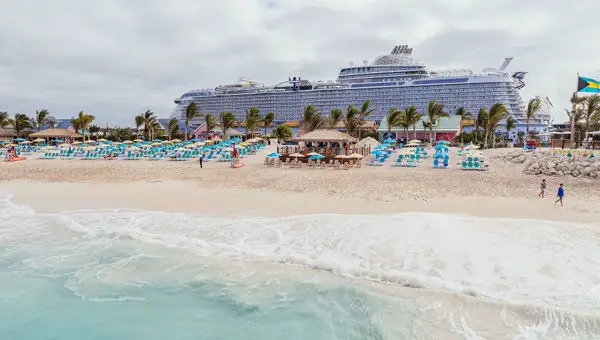 The Royal Beach Club Paradise Island has two beach areas, one for families.