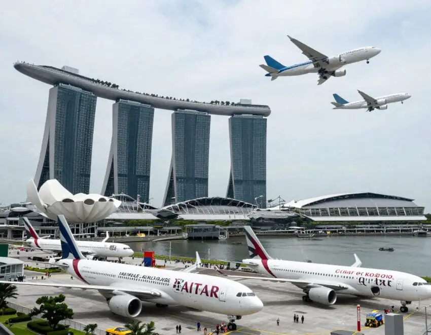Singapore airlines, emirates, and qatar airways soar amid record-breaking airshow attendance — what does this mean for global tourism?