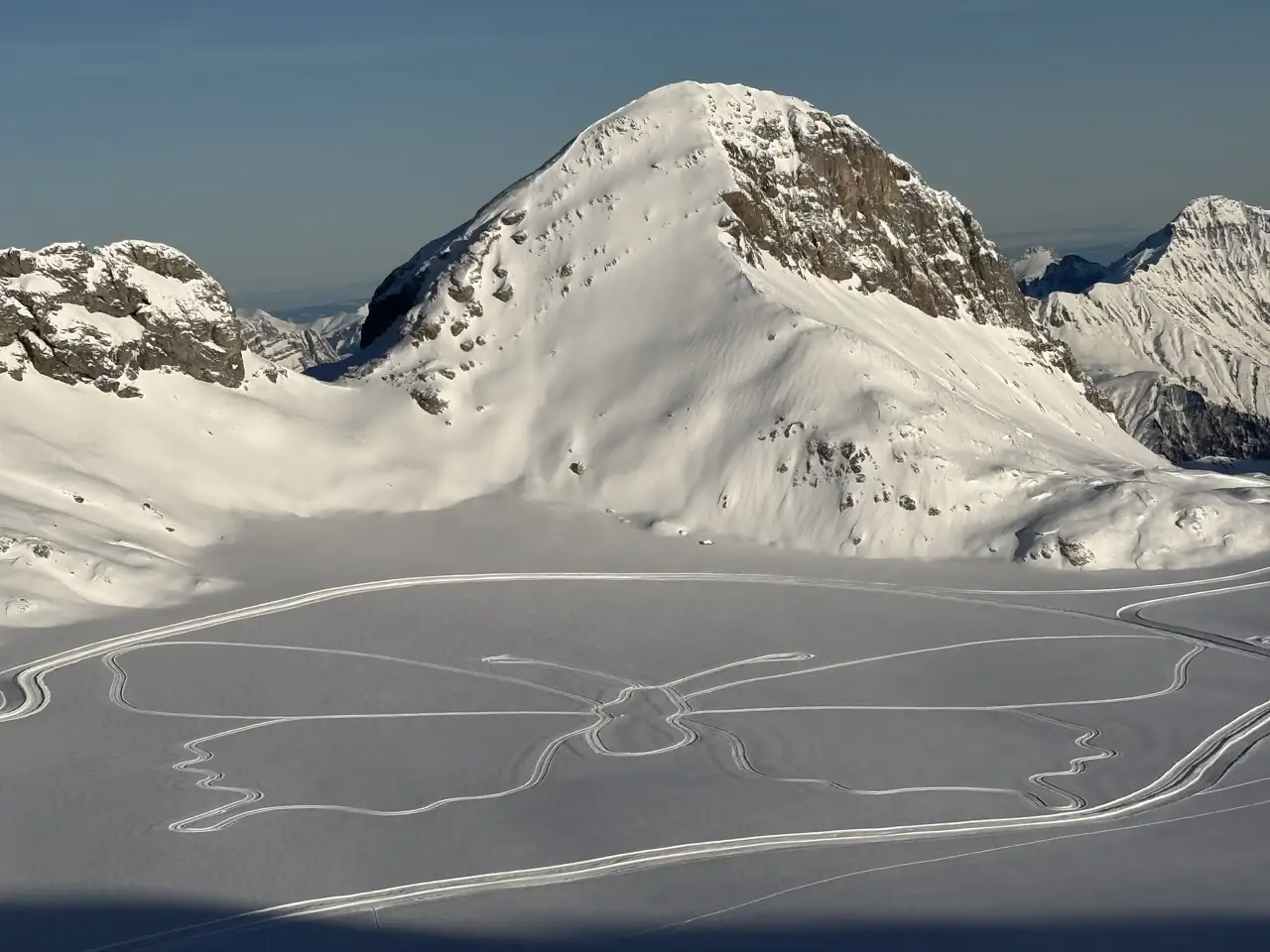 لذت اسکی صحرایی روی یخچال