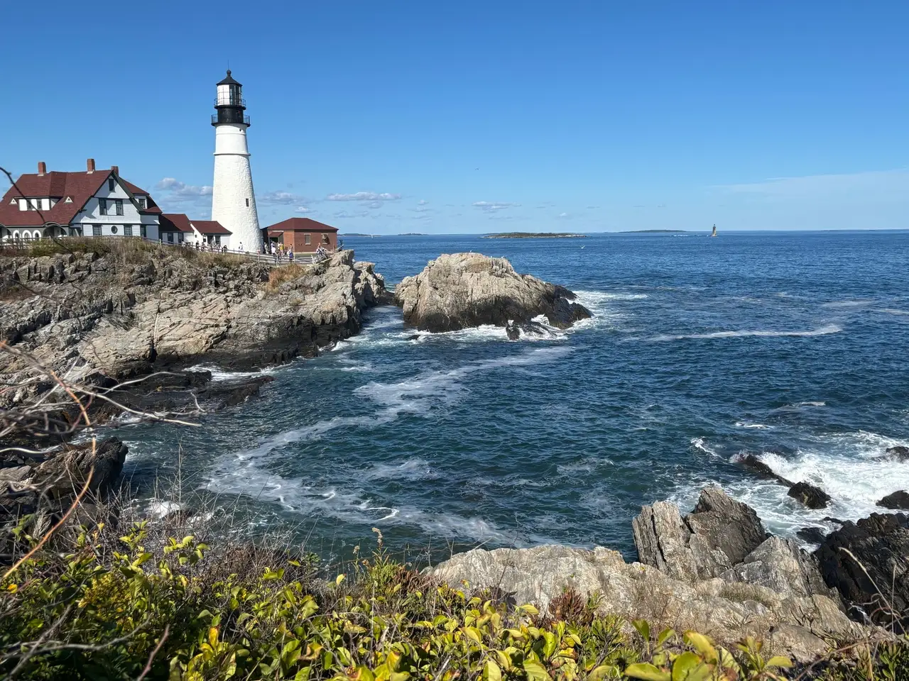 فانوس دریایی سر پورتلند، ساخته شده برای جورج واشنگتن