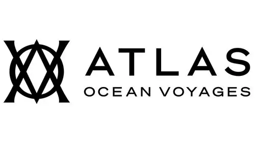 Atlas Ocean Voyages' new logo.