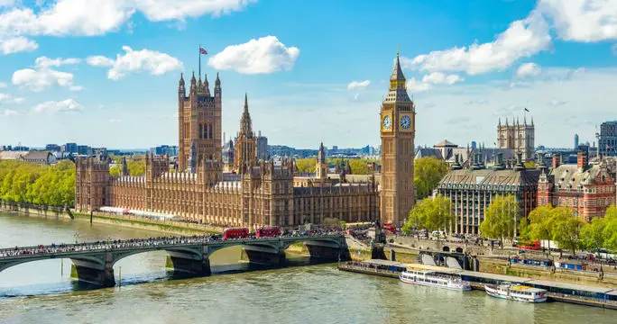 London, UK cityscape