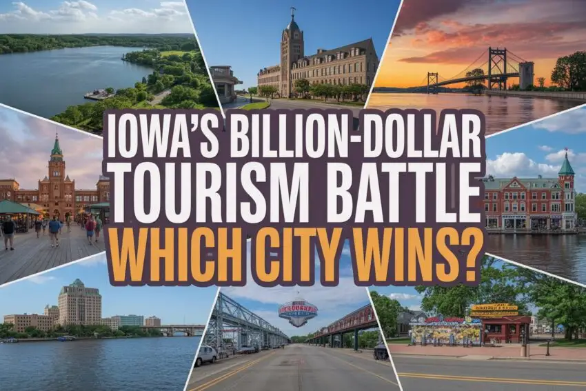 Okoboji joins des moines, cedar rapids, sioux city, ames, dubuque and more cities in iowa becoming tourism gold rush cashing billion‑dollar usd: new update on how these urban destinations battling for supremacy