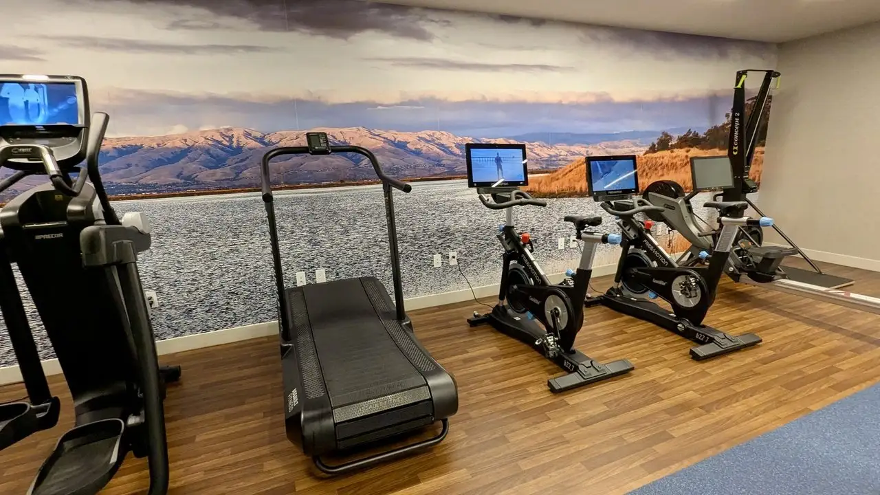 تجهیزات باشگاه ورزشی پیشرفته در هتل لوما (عکس: لوسی وودز)