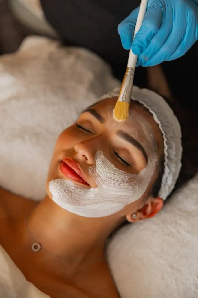 Facial treatment at the Bucuti+Tara's Purun Spa in Aruba