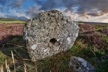 Map of Cornwall stone circles